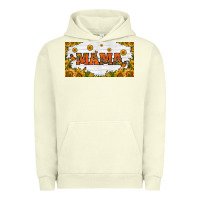 Pigment Pistachio sunflowers and butterflies mama license plate Urban Hoodie - HRA Design Shop
