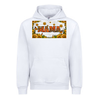 White sunflowers and butterflies mama license plate Urban Hoodie - HRA Design Shop