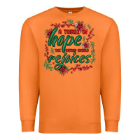 Carrot a thrill of hope the weary world rejoices Premium Sweatshirt - MaliasSmallBusiness