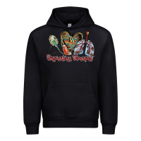 Black respiratory therapist Urban Hoodie - RacoonDesign