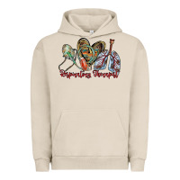 Pigment French Oak respiratory therapist Urban Hoodie - RacoonDesign