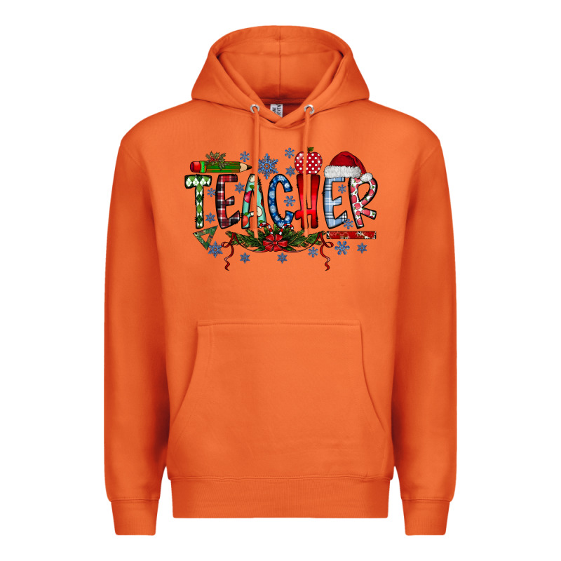 Teacher Christmas Premium Hoodie by RacoonDesign | Teevron