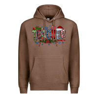 Chestnut teacher christmas Premium Hoodie - RacoonDesign