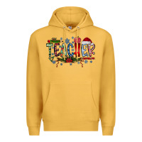 Mustard teacher christmas Premium Hoodie - RacoonDesign
