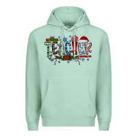 Seafoam teacher christmas Premium Hoodie - RacoonDesign