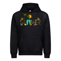 Black summer Urban Hoodie - CowhideDigitalArt