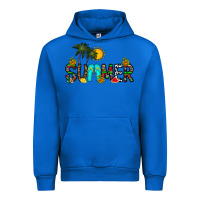 Cobalt summer Urban Hoodie - CowhideDigitalArt