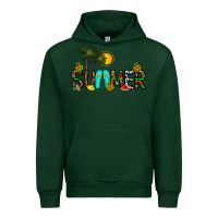 Forest Green summer Urban Hoodie - CowhideDigitalArt