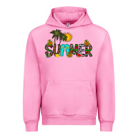 Fuchsia Pink summer Urban Hoodie - CowhideDigitalArt
