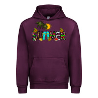 Mauve Wine summer Urban Hoodie - CowhideDigitalArt