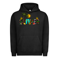 Pigment Black summer Urban Hoodie - CowhideDigitalArt