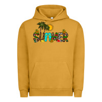 Pigment Peanut Butter summer Urban Hoodie - CowhideDigitalArt