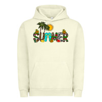 Pigment Pistachio summer Urban Hoodie - CowhideDigitalArt