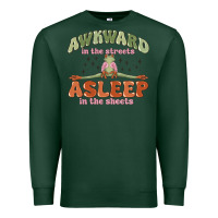 Sports Green awkward in the streets asleep in the sheets Premium Sweatshirt - MaliasSmallBusiness