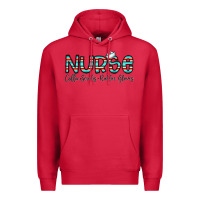 Cardinal coffee scrubs and rubber gloves Premium Hoodie - CowhideDigitalArt