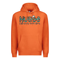 Carrot coffee scrubs and rubber gloves Premium Hoodie - CowhideDigitalArt