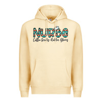 Pina Colada coffee scrubs and rubber gloves Premium Hoodie - CowhideDigitalArt