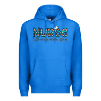 True Royal coffee scrubs and rubber gloves Premium Hoodie - CowhideDigitalArt