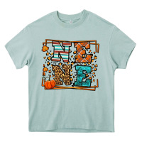 Fall Autumn Leopard Nene Heavy Core Tee | Teevron