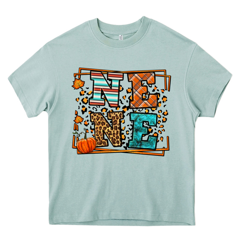 Fall Autumn Leopard Nene Heavy Core Tee by LillyAllenDesigns | Teevron