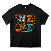 Black Fall Autumn Leopard Nene Heavy Core Tee - LillyAllenDesigns