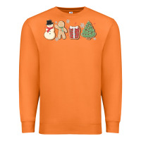 Carrot christmas gingerbread cookies Premium Sweatshirt - MaliasSmallBusiness