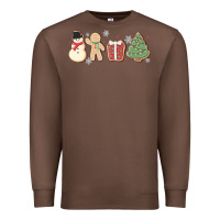 Chestnut christmas gingerbread cookies Premium Sweatshirt - MaliasSmallBusiness