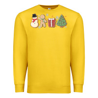 Lemon christmas gingerbread cookies Premium Sweatshirt - MaliasSmallBusiness