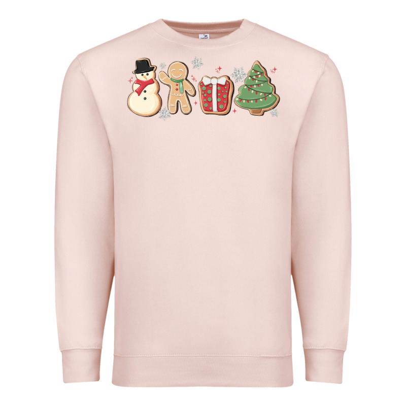 Christmas Gingerbread Cookies Premium Sweatshirt by MaliasSmallBusiness | Teevron