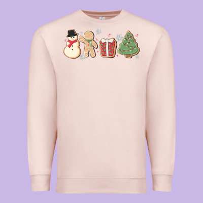 Premium Sweatshirt christmas gingerbread cookies