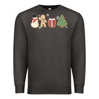 Smoke christmas gingerbread cookies Premium Sweatshirt - MaliasSmallBusiness