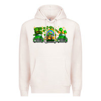 Pale Pink st patricks trucks Premium Hoodie - FaDigitalArtStudio