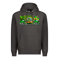 Smoke st patricks trucks Premium Hoodie - FaDigitalArtStudio