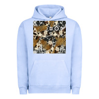 Pigment Grape Ice cowhide leopard seamless pattern Urban Hoodie - HRA Design Shop