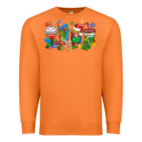 Carrot autism awareness christmas coffee Premium Sweatshirt - MaliasSmallBusiness