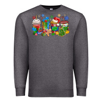 Charcoal Heather autism awareness christmas coffee Premium Sweatshirt - MaliasSmallBusiness