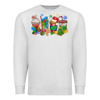 Oatmeal Heather autism awareness christmas coffee Premium Sweatshirt - MaliasSmallBusiness