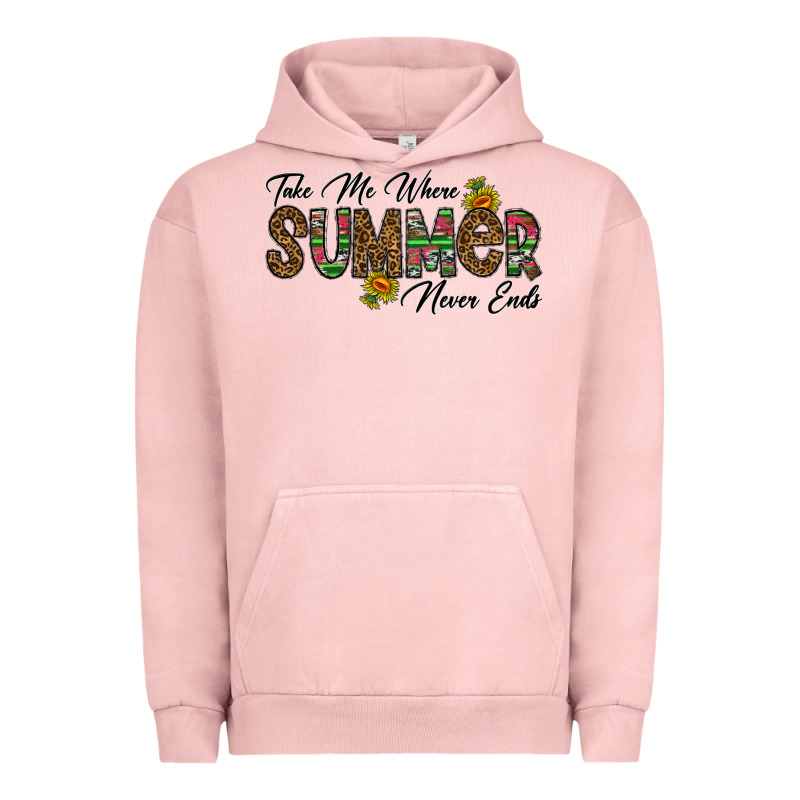 Take Me Where Summer Never Ends Urban Hoodie by CowhideDigitalArt | Teevron