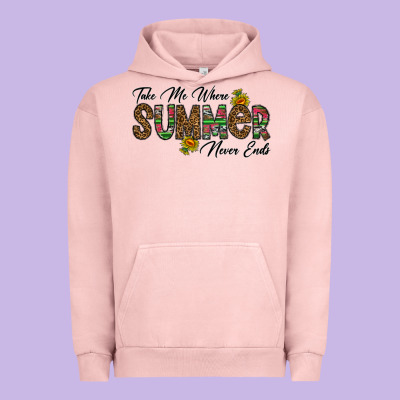 Take Me Where Summer Never Ends Urban Hoodie Designed By Cowhidedigitalart