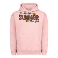 Pigment Salmon take me where summer never ends Urban Hoodie - CowhideDigitalArt