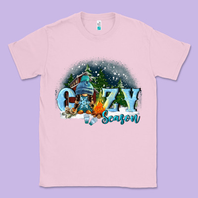 Cozy Season Classic Tee Designed By Fadigitalartstudio