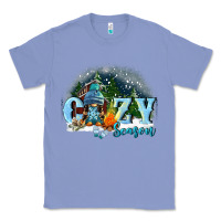 Colony Blue cozy season Classic Tee - FaDigitalArtStudio