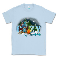 Dusty Blue cozy season Classic Tee - FaDigitalArtStudio