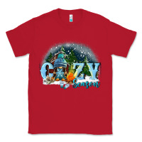Red cozy season Classic Tee - FaDigitalArtStudio