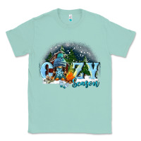 Seafoam cozy season Classic Tee - FaDigitalArtStudio