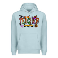 Blue Mist teacher halloween Premium Hoodie - RacoonDesign