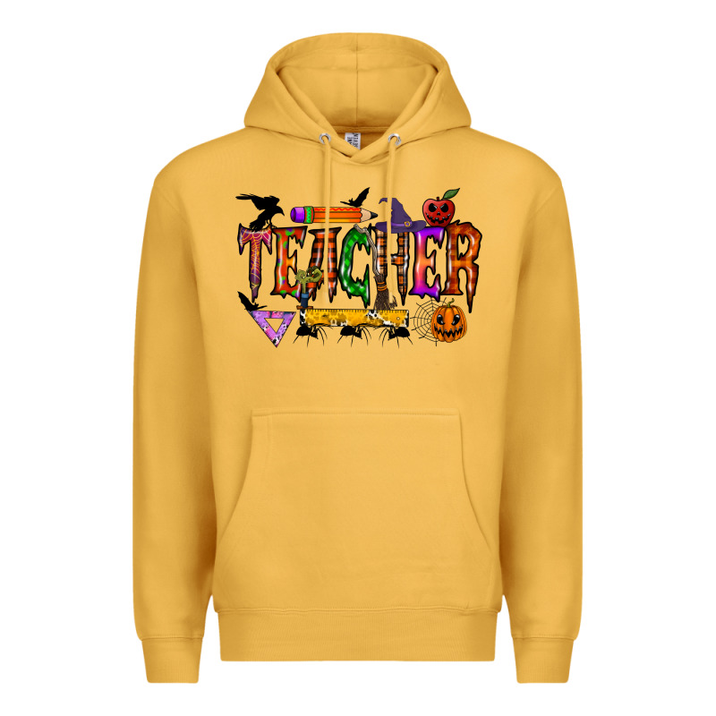 Teacher Halloween Premium Hoodie by RacoonDesign | Teevron