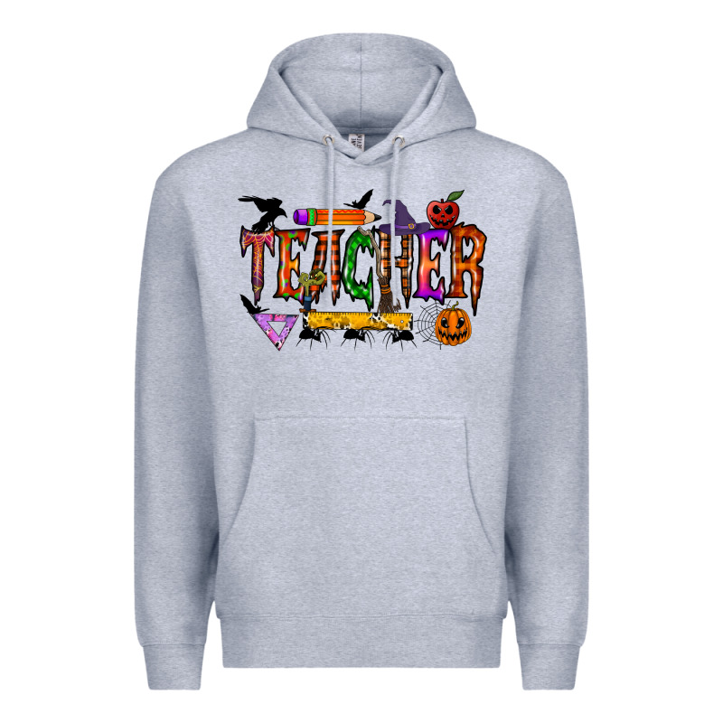 Teacher Halloween Premium Hoodie by RacoonDesign | Teevron