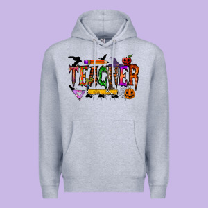 Teacher Halloween Premium Hoodie Designed By Racoondesign