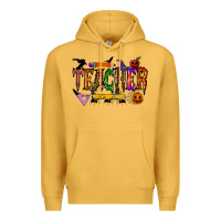 Mustard teacher halloween Premium Hoodie - RacoonDesign